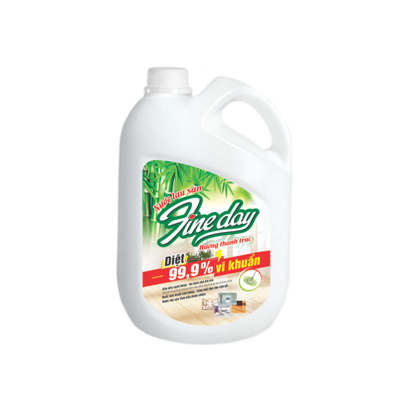 Nước lau sàn fineday hương thanh trúc 3,6 lít