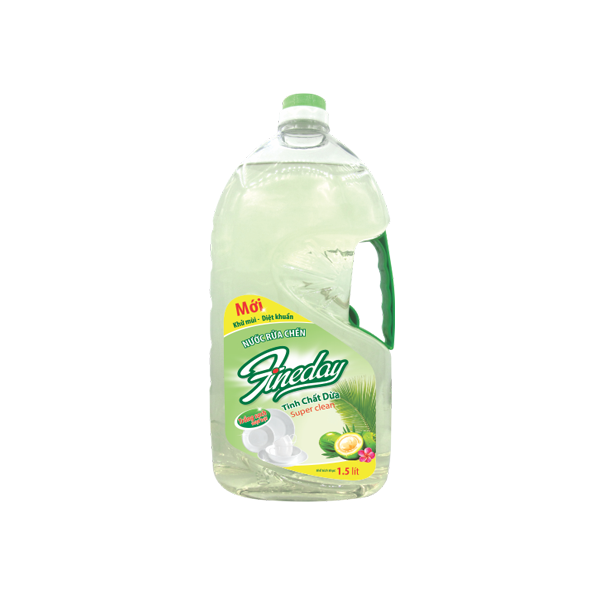 Nước rửa chén Fineday tinh chất dừa 1,5 lít