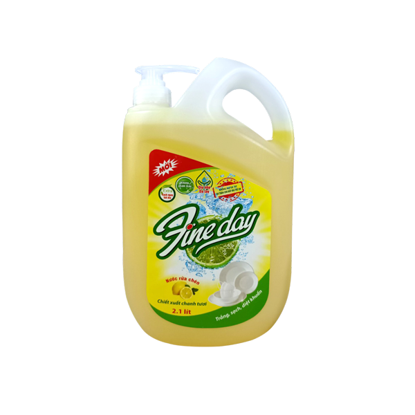 Nước rửa chén fineday  chanh tươi 2.1 lít