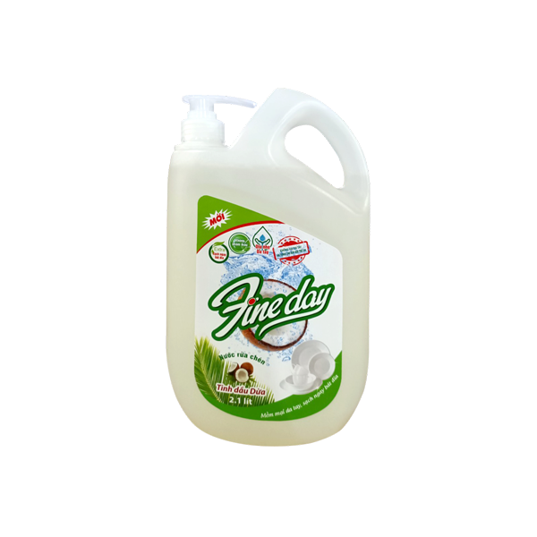 Nước rửa chén Fineday hương quế 2.1 lít