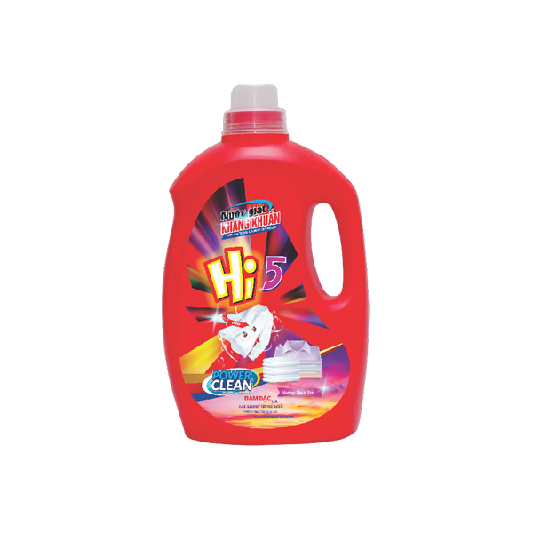 Nước giặt Hi5 hương Bạch Yến size 3.2 lít